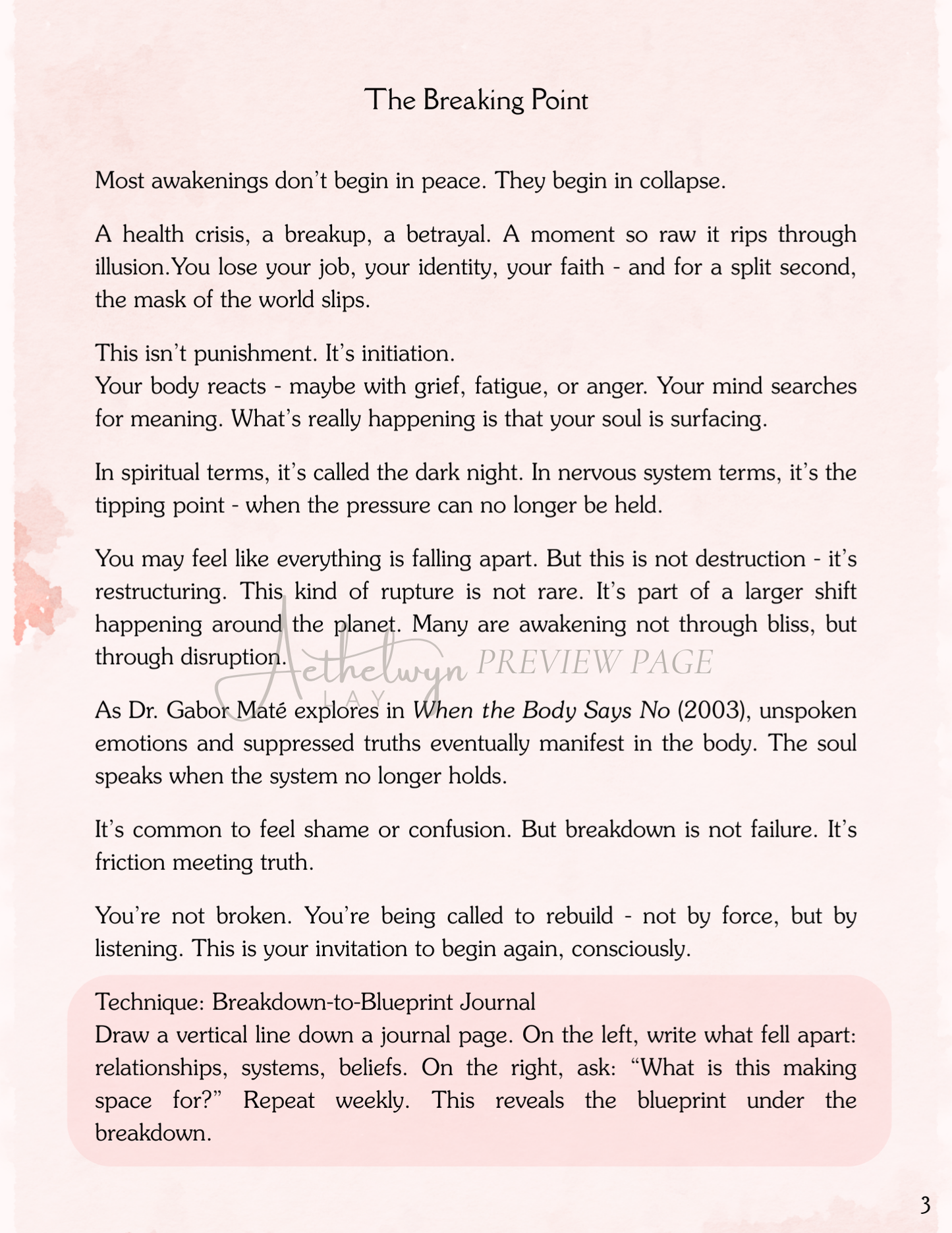 Awakened - A Practical Manual For the Newly Conscious