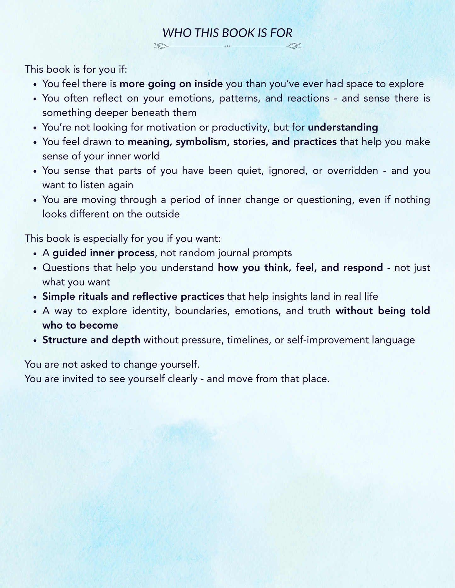 A Journey Through The Self - 28 Days Of Remembering