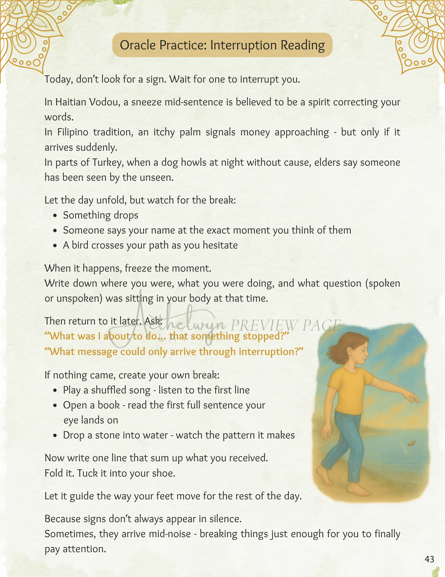 Everyday Oracles - A Guide to Seeing in the Ordinary