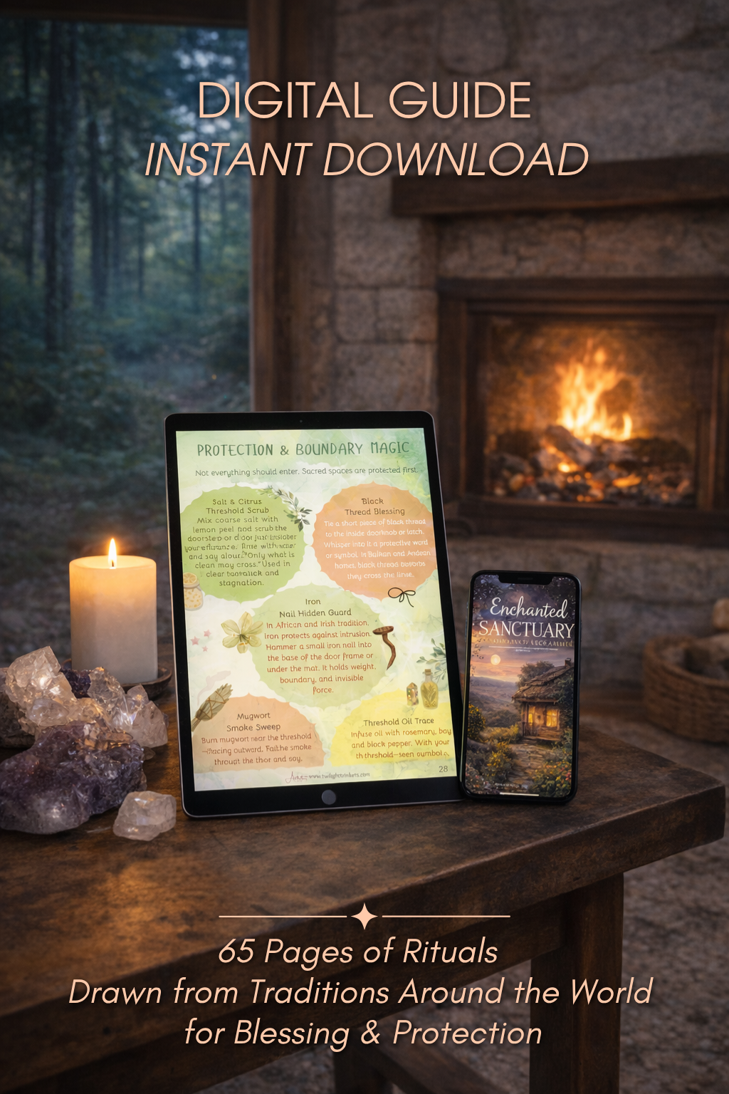 Enchanted Sanctuary - A Guide to Creating a Sacred Home