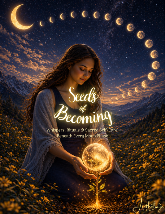 Seeds of Becoming - Whispers, Rituals & Sacred Self-Care Beneath Every Moon Phase