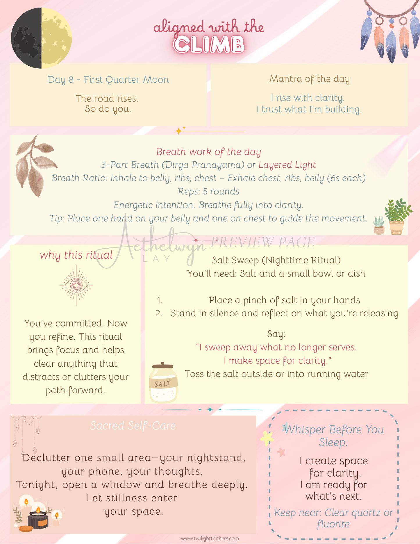 Seeds of Becoming - Whispers, Rituals & Sacred Self-Care Beneath Every Moon Phase