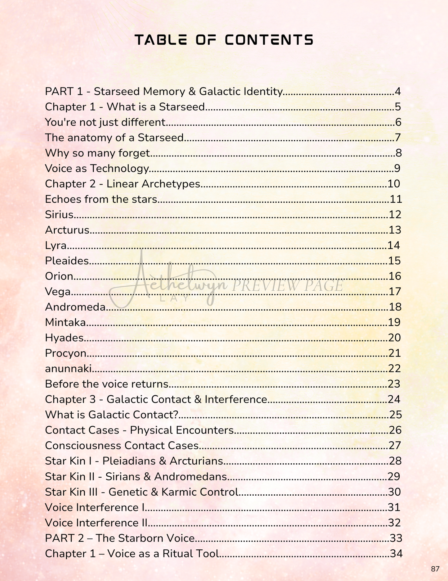 The Starborn Voice - A Practical Guide to Starseed Identity, Lineage & Voice Activation