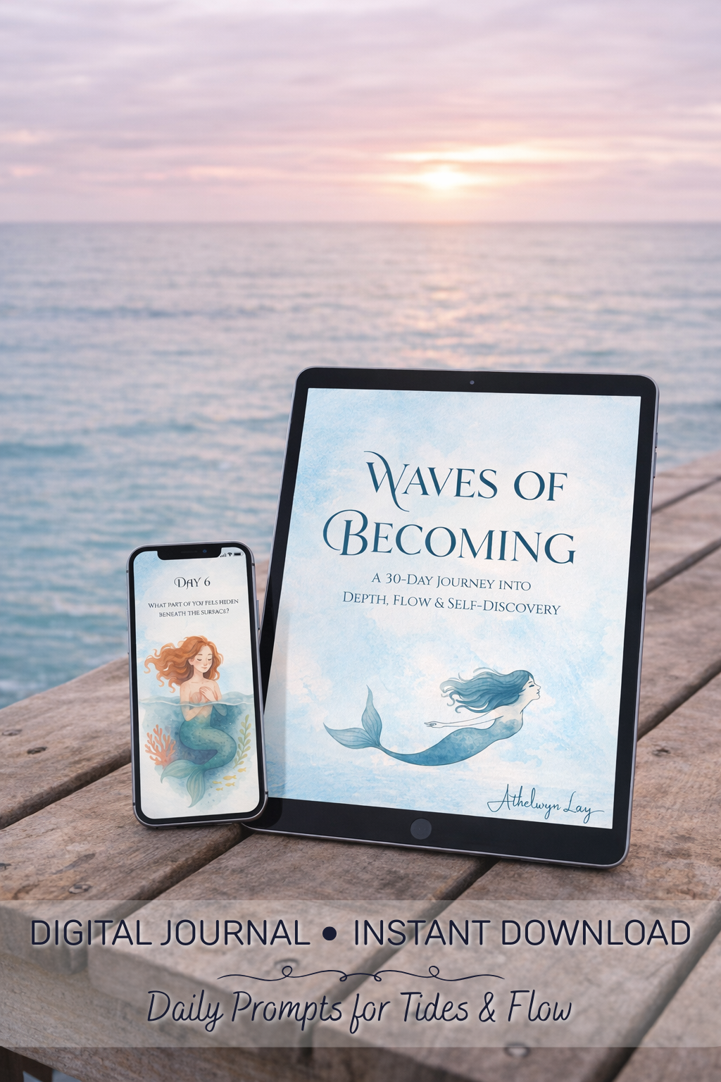 Waves of Becoming - A 30-Day Journey into Depth, Flow & Self-Discovery
