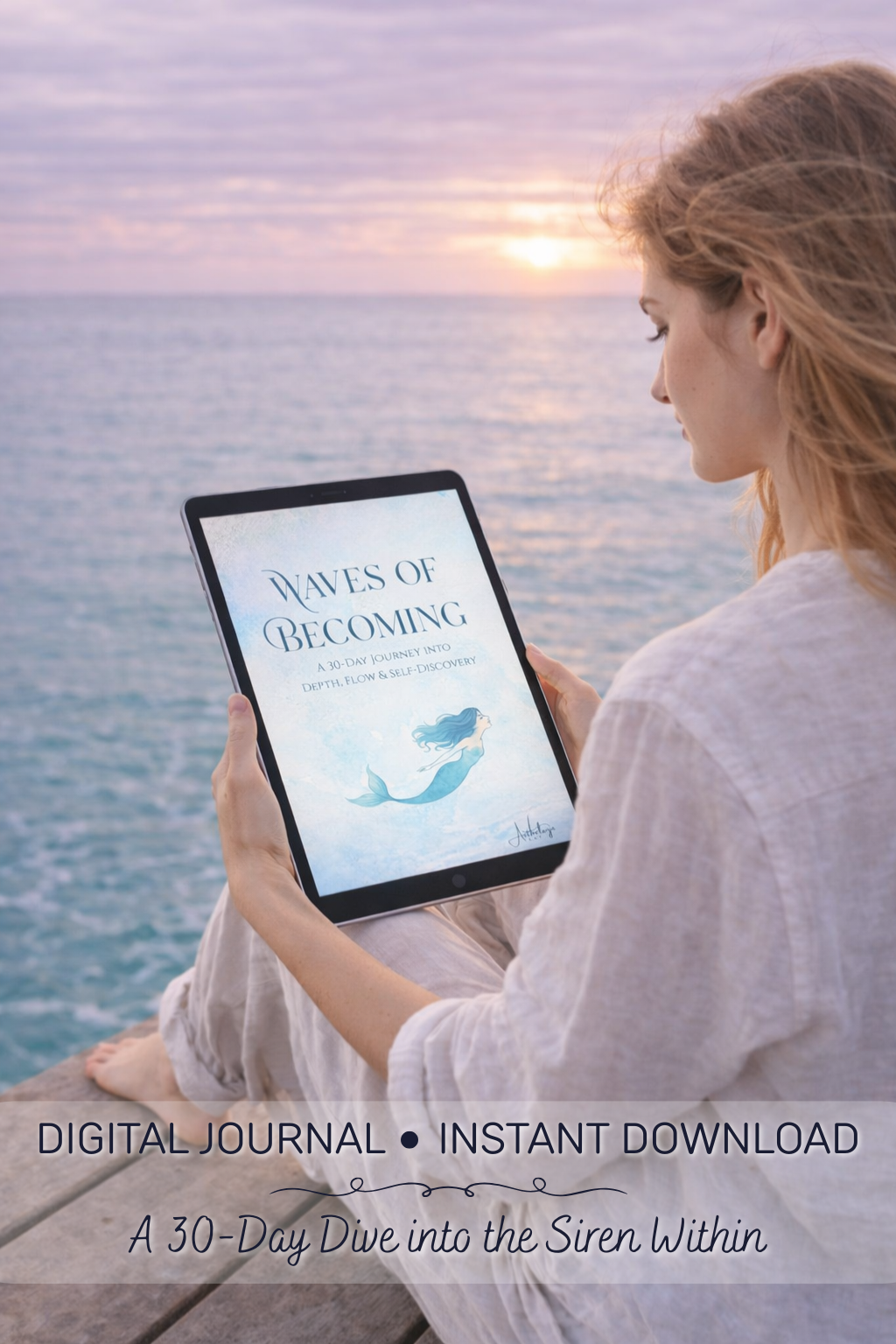 Waves of Becoming - A 30-Day Journey into Depth, Flow & Self-Discovery